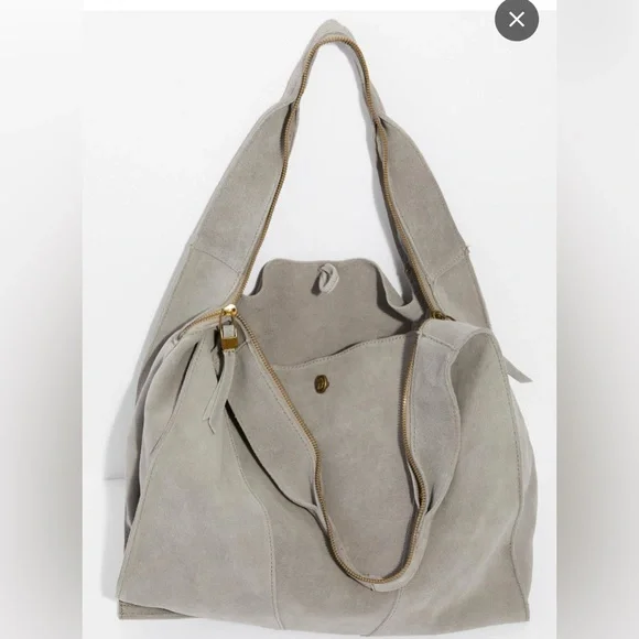Free People Slouchy Suede Hobo - Picture 9 of 13